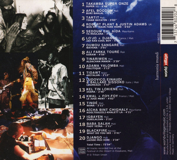Various : The Festival In The Desert (CD)