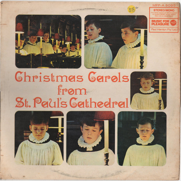 The Choir Of St. Paul's Cathedral* : Christmas Carols From St. Paul's Cathedral (LP)
