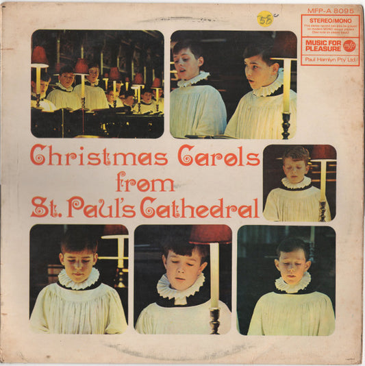 The Choir Of St. Paul's Cathedral* : Christmas Carols From St. Paul's Cathedral (LP)