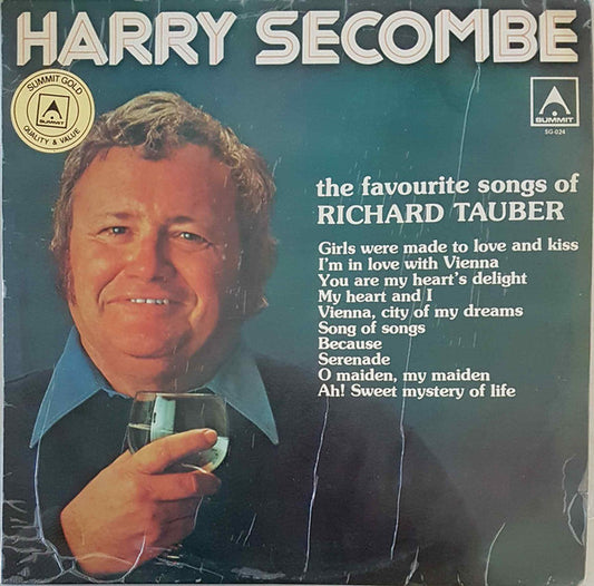 Harry Secombe : The Favourite Songs Of Richard Tauber (LP, RE)