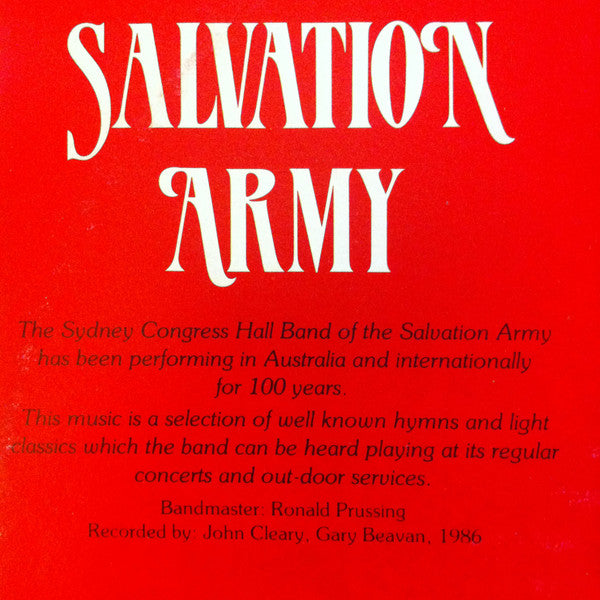 The Sydney Congress Hall Band Of The Salvation Army : Golden Jubilee (LP)