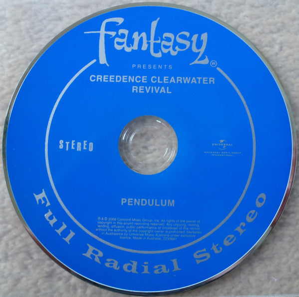 Creedence Clearwater Revival : Pendulum (CD, Album, RM)