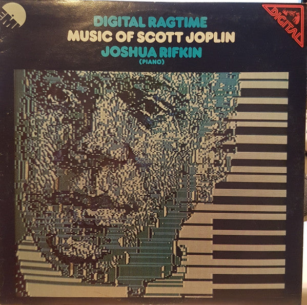 Joshua Rifkin : Digital Ragtime - Music Of Scott Joplin (12")