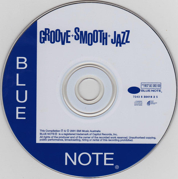 Various : Groove + Smooth + Jazz = Blue Note (CD, Comp)