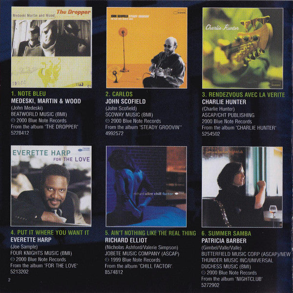 Various : Groove + Smooth + Jazz = Blue Note (CD, Comp)