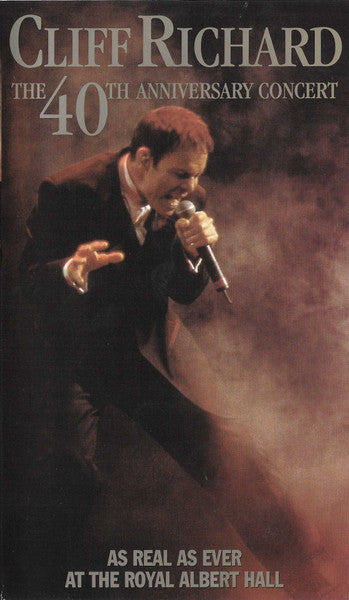 Cliff Richard : The 40th Anniversary Concert (VHS, PAL)
