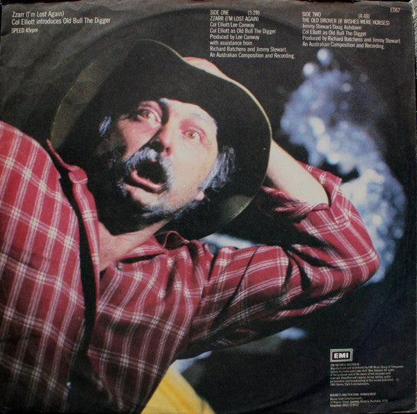 Col Elliott : Zzarr (I'm Lost Again) (12", Single, Promo)