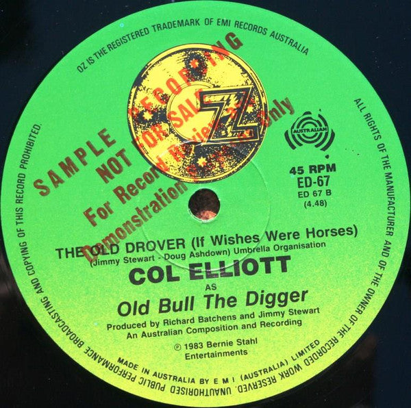 Col Elliott : Zzarr (I'm Lost Again) (12", Single, Promo)