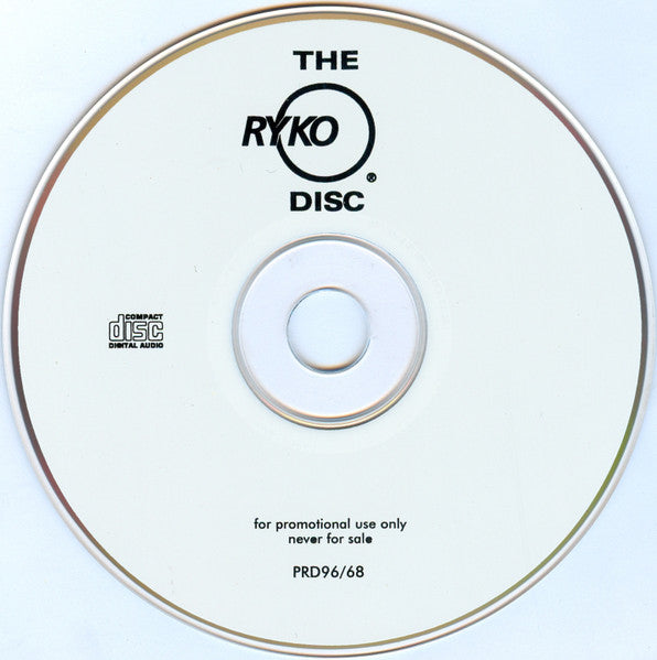 Various : The Ryko Disc  (CD, Comp, Promo)