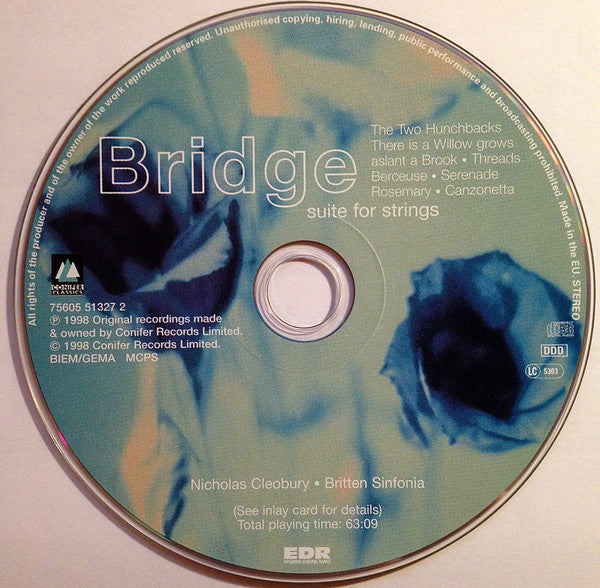 Bridge* – Britten Sinfonia, Nicholas Cleobury : Suite For Strings (CD)
