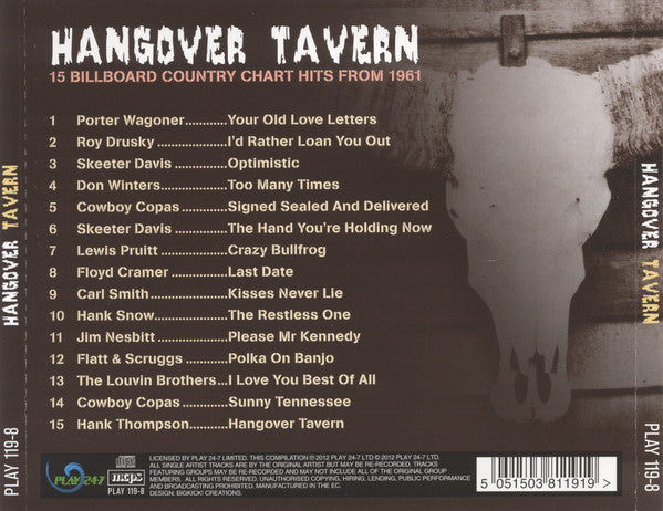 Various : Hangover Tavern (CD, Comp)