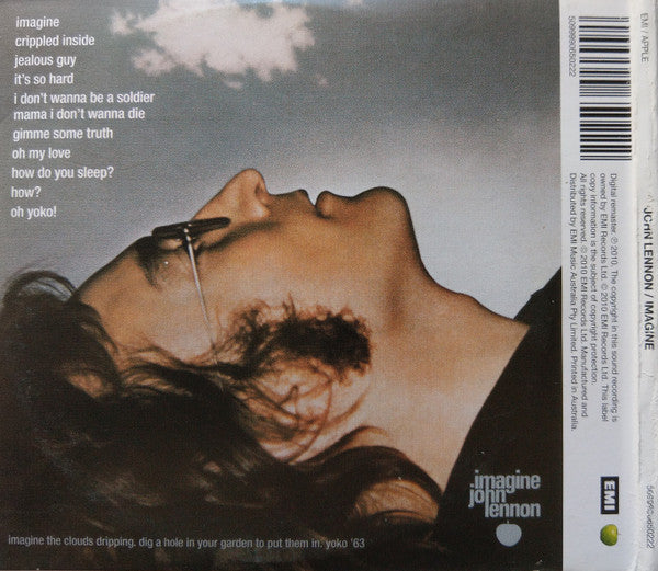 John Lennon : Imagine (CD, Album, RE, RM, Gat)