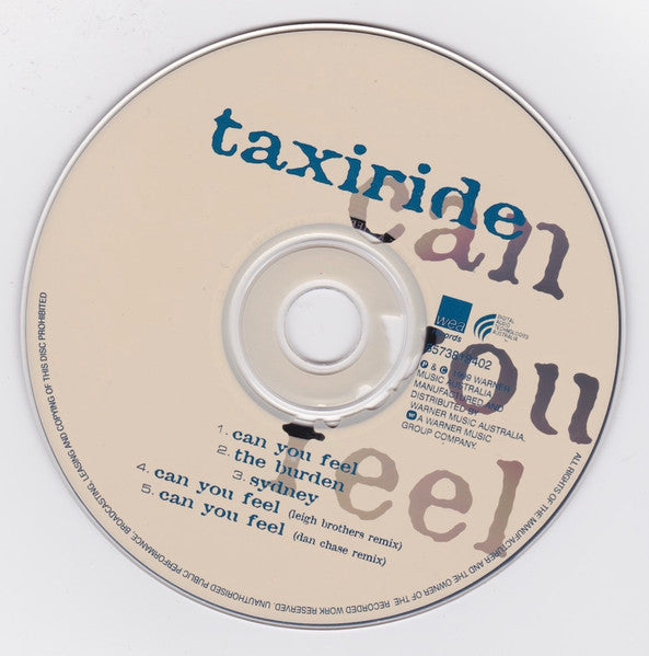 Taxiride : Can You Feel (CD, Maxi)