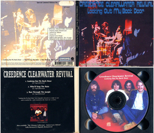 Creedence Clearwater Revival : Looking Out My Back Door (CD, Single, Num, S/Edition)