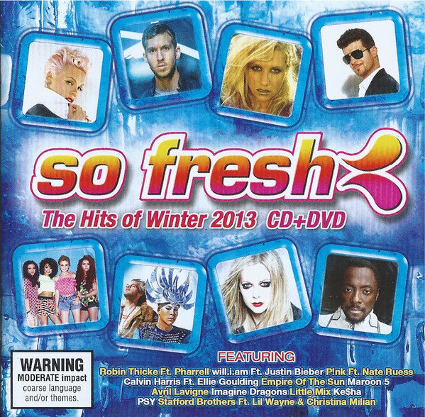 Various : So Fresh: The Hits Of Winter 2013 CD+DVD (CD, Comp + DVD-V, Comp)