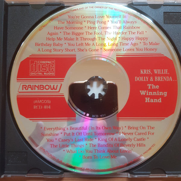 Kris*, Willie*, Dolly* & Brenda* : The Winning Hand (CD, Album)