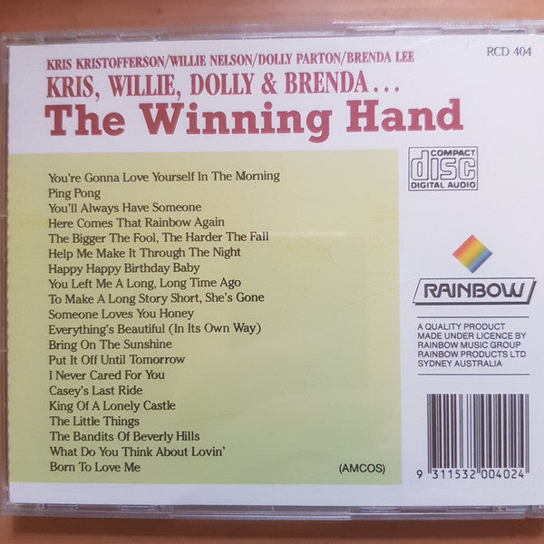 Kris*, Willie*, Dolly* & Brenda* : The Winning Hand (CD, Album)