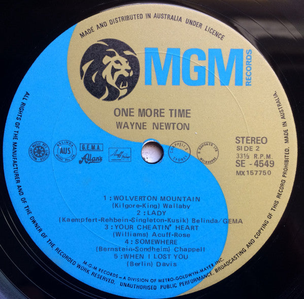 Wayne Newton : One More Time (LP)