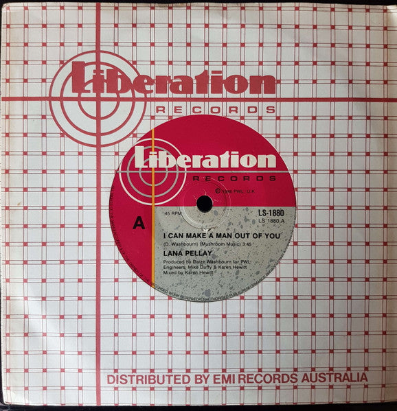 Alan Pillay : I Can Make A Man Out Of You (7", Single)