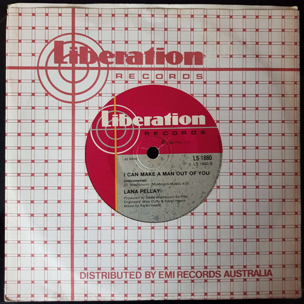 Alan Pillay : I Can Make A Man Out Of You (7", Single)