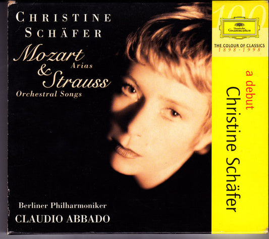 Wolfgang Amadeus Mozart, Richard Strauss - Christine Schäfer, Berliner Philharmoniker, Claudio Abbado : Mozart and Strauss - Orchestral Songs (CD, Album)