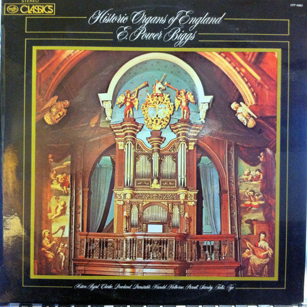 E. Power Biggs : Historic Organs Of England (LP)