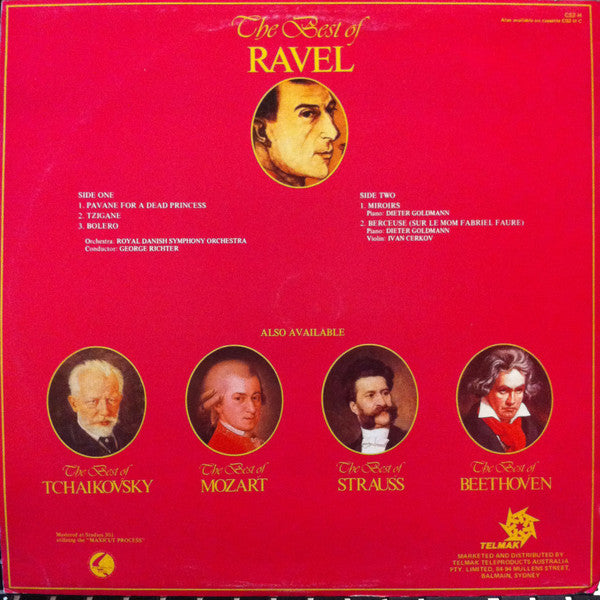 Ravel* : The Best Of Ravel (LP, Album, Comp)