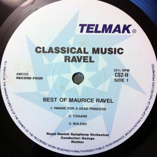 Ravel* : The Best Of Ravel (LP, Album, Comp)