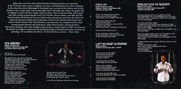 Royal Southern Brotherhood : Royal Southern Brotherhood (CD, Album)