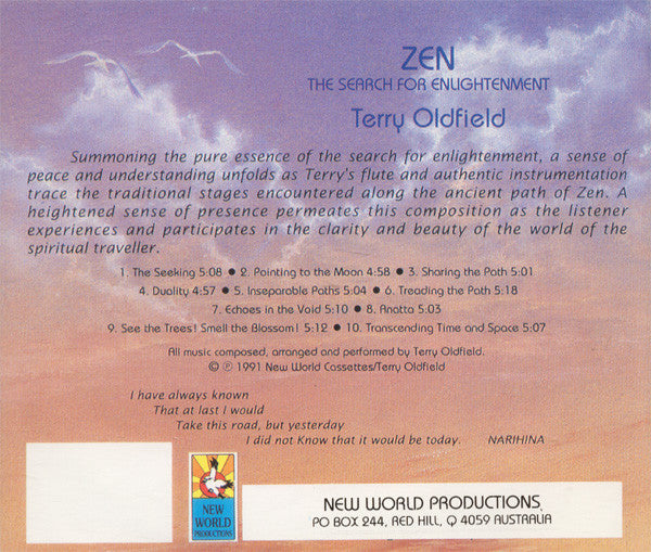 Terry Oldfield : Zen - The Search For Enlightenment (CD, Album)