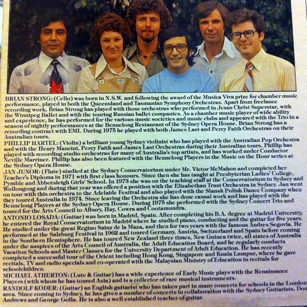The Bennelong Players : Baroque To Beatles Bennelong Style (LP)