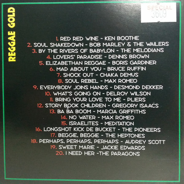 Various : Reggae Gold (CD, Comp)