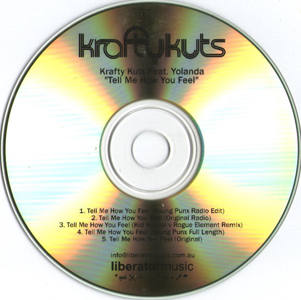 Krafty Kuts : Tell Me How You Feel (CDr, Maxi, Promo)