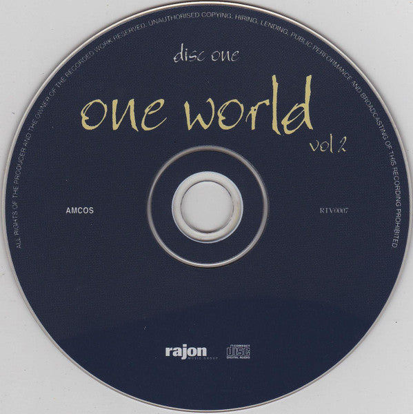 Various : One World - Vol 2 (2xCD, Comp)