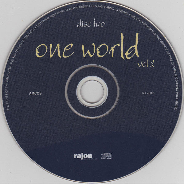 Various : One World - Vol 2 (2xCD, Comp)