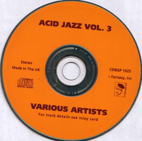 Various : Acid Jazz Vol. 3 (CD, Comp)