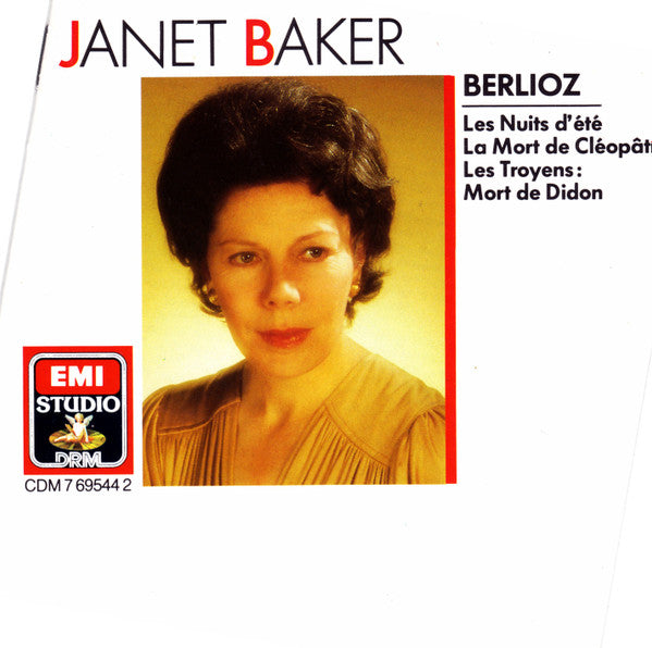 Berlioz* - Janet Baker / Alexander Gibson / Sir John Barbirolli : Les Nuits D'été, La Mort De Cléopâtre, Les Troyens (CD, Comp, RM)
