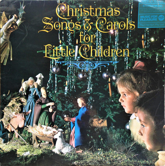 The Sunbury Junior Singers Of The Salvation Army : Christmas Songs & Carols for Little Children (LP, Album)