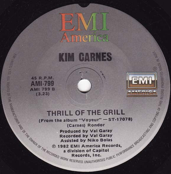 Kim Carnes : Voyeur (7", Single)