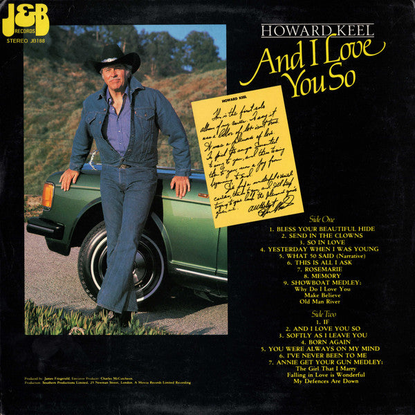 Howard Keel : And I Love You So (LP, Album)
