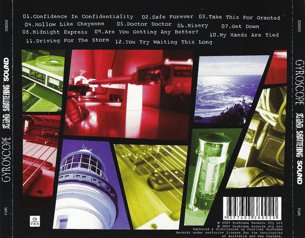 Gyroscope (2) : Sound Shattering Sound (CD, Album)