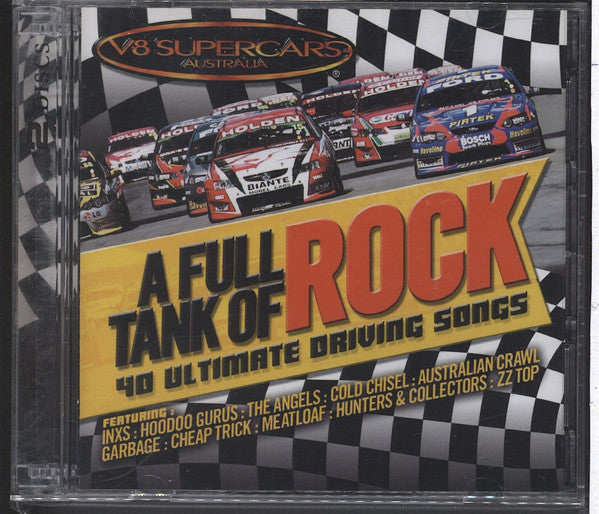 Various : V8 Supercars - A Full Tank Of Rock (2xCD, Comp)
