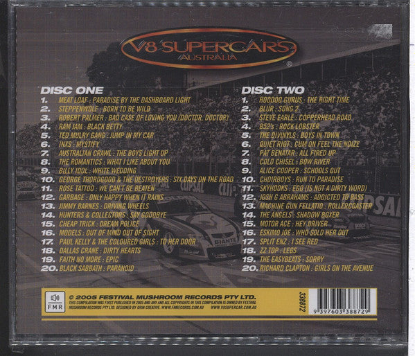 Various : V8 Supercars - A Full Tank Of Rock (2xCD, Comp)