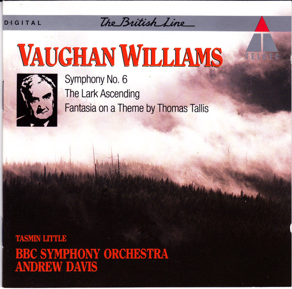 Vaughan Williams* - Tasmin Little, Andrew Davis : Symphony No.6 / Tallis Fantasia / The Lark Ascending (CD, Album)