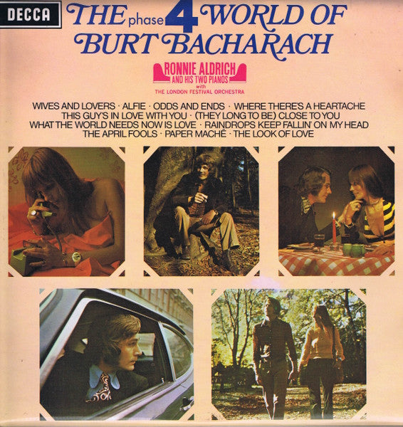 Ronnie Aldrich With The London Festival Orchestra : The World Of Burt Bacharach (LP, Album)