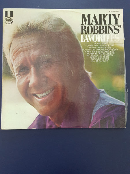 Marty Robbins : Marty Robbins' Favorites (LP, Comp)