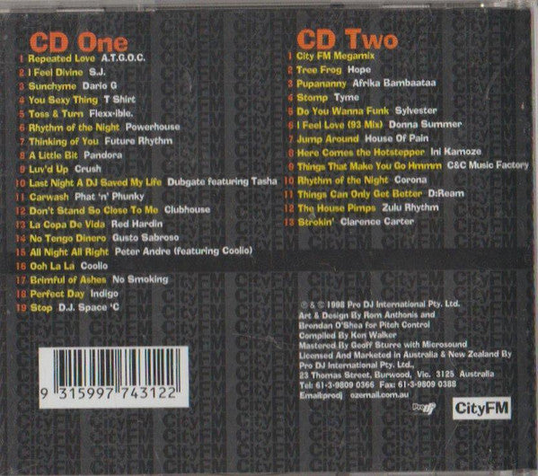Various : City FM Volume 1 (2xCD, Comp)