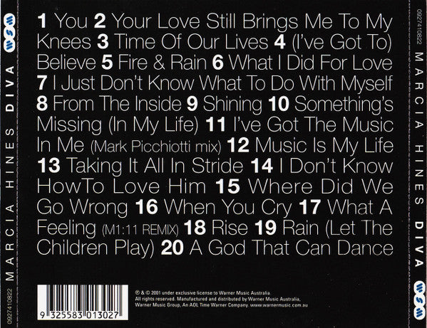 Marcia Hines : Diva (CD, Album, Comp)