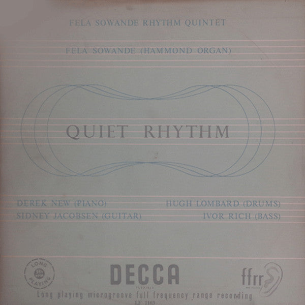 Fela Sowande Rhythm Quintet* : Quiet Rhythm (10", Mono)