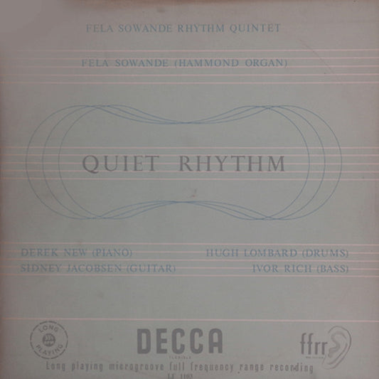 Fela Sowande Rhythm Quintet* : Quiet Rhythm (10", Mono)